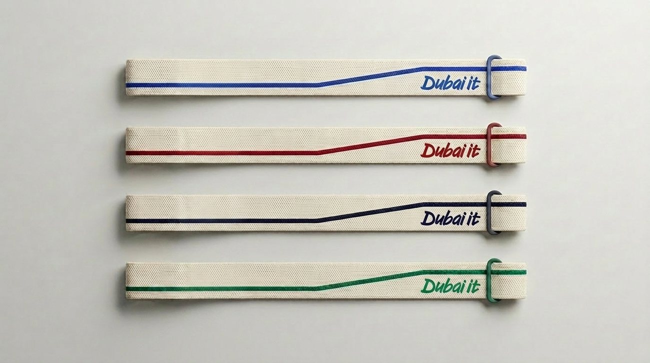 Dubai-it bands in four accent colours